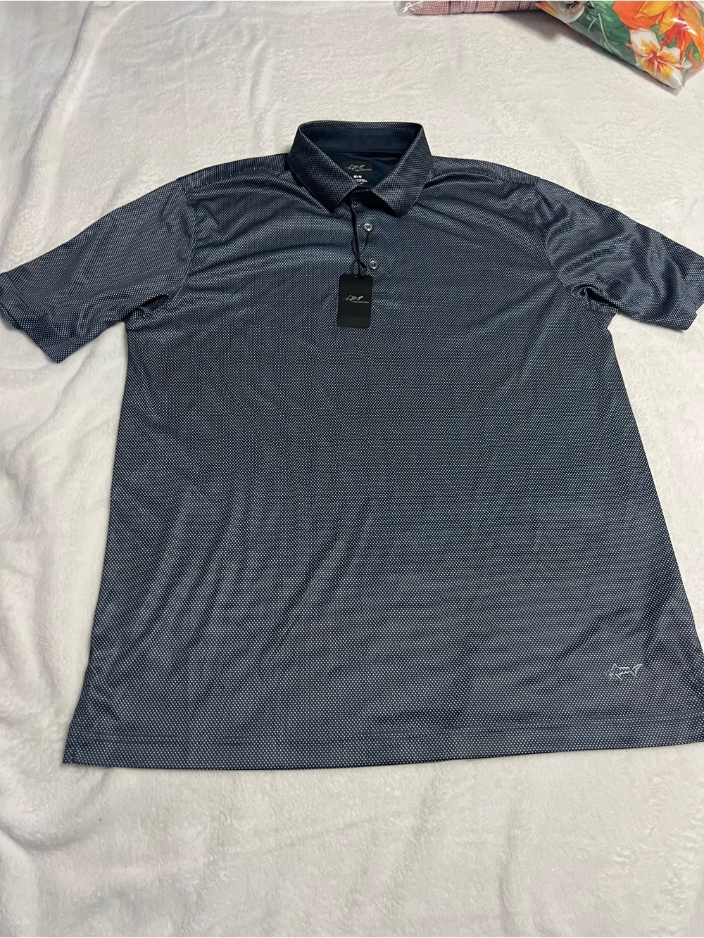 Greg Norman Collection Navy Performance Polo